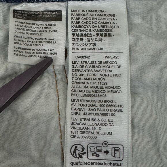 LEVI’S 501 150th Anniversary Edition Jeans W30 L29 Blue Straight Leg - Picture 7 of 12